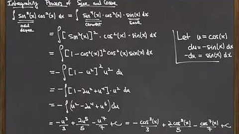 Integrating Powers of Sine or Cosine 4