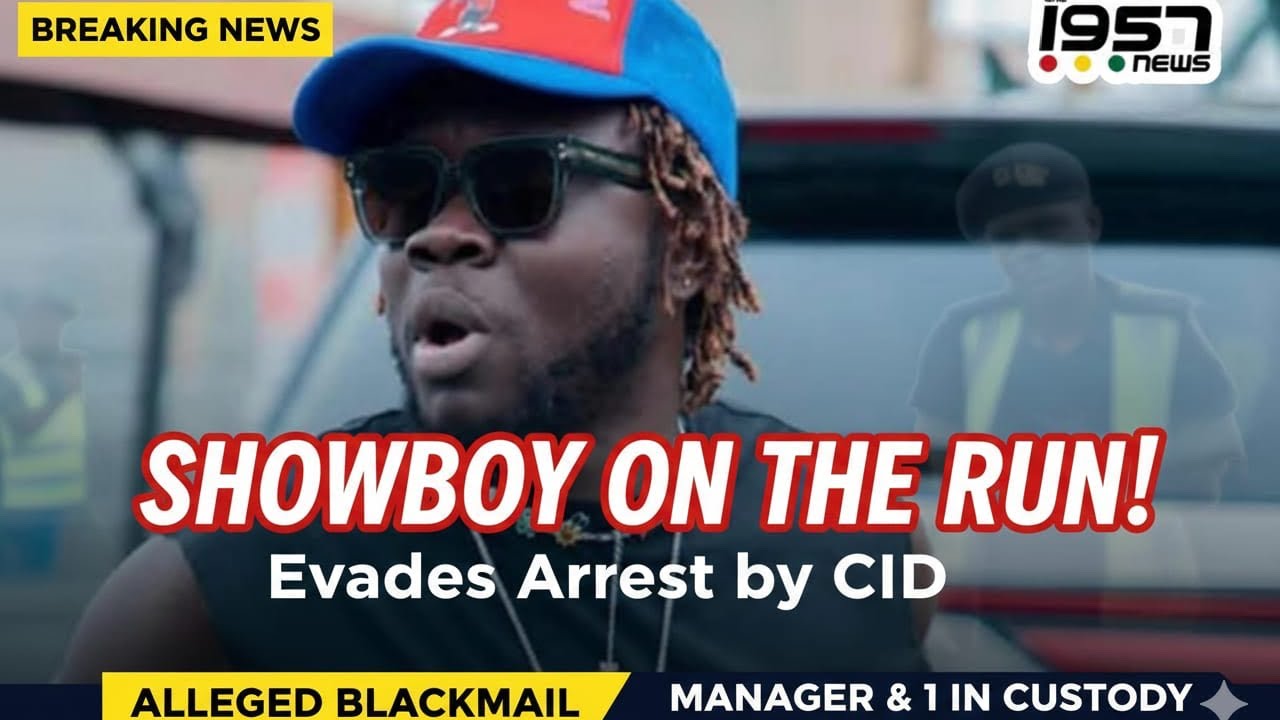Ghanaian Musician Showboy On The Run After Resisting CID Arrest; Manager In Custody