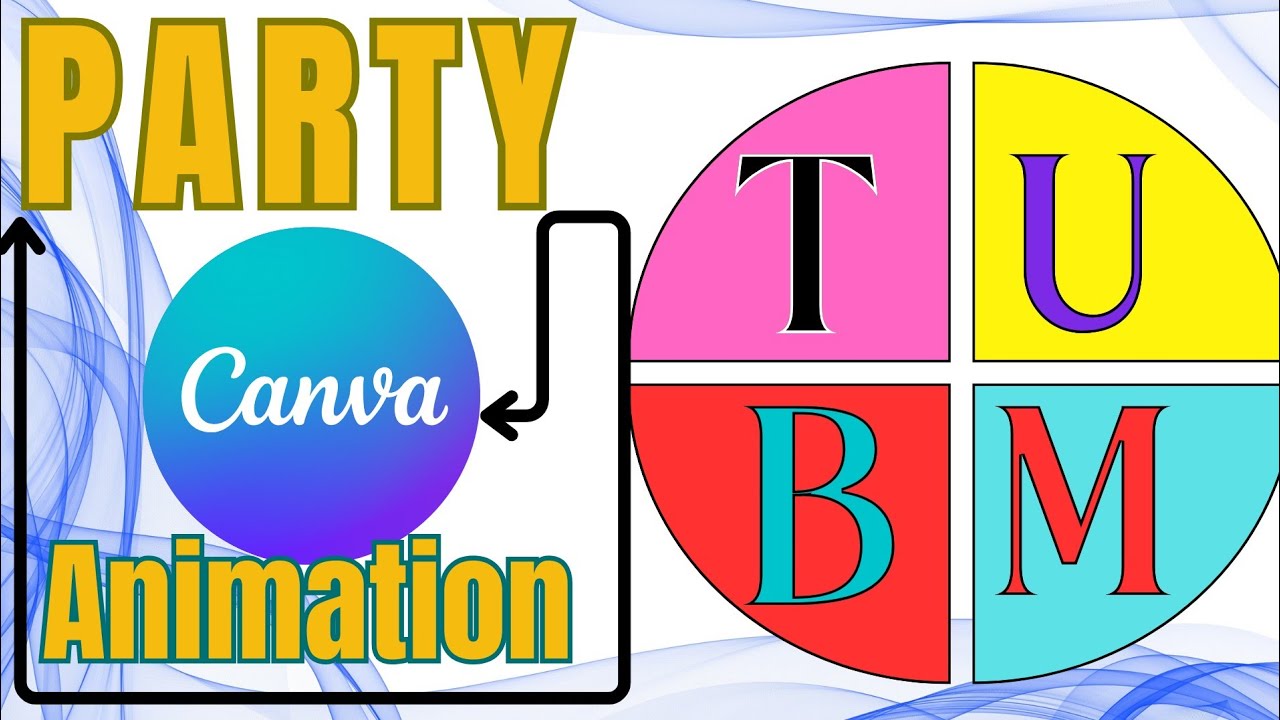 How to Add Party Animation in Canva 🎉 | Tutorial.