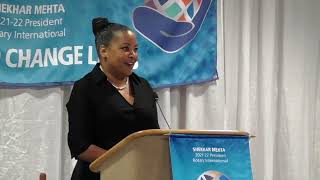 April 27, 2022 Rotary Program   Audrey Tillman