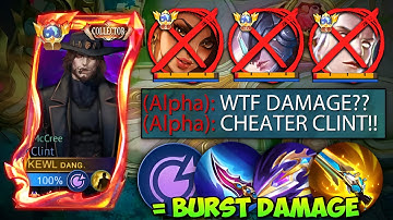 CLINT BEST META DESTROYER BUILD FOR ONE SHOT!!🔥 (100% BROKEN!) - CLINT BEST BUILD 2025! - MUST TRY