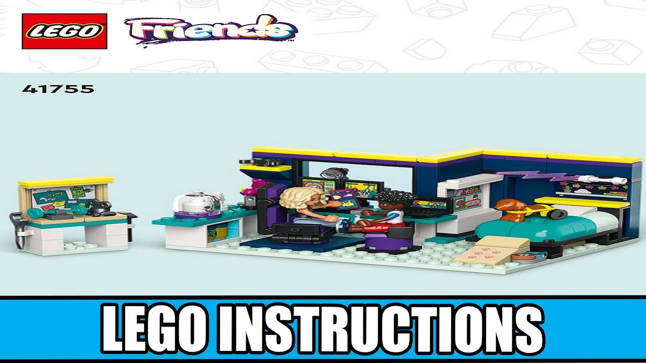 Friends | Nova's Room LEGO instructions