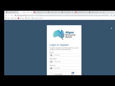 Aussie Girl video 2 -  How to do the self check  AHPRA for overseas registered nurses