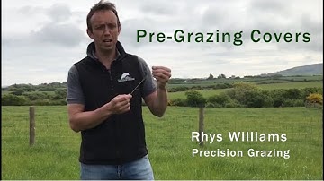 Guide to Grazing Management - Pre-Grazing Covers