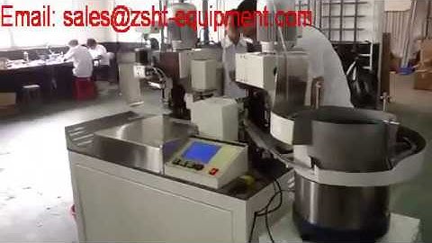Fully Automatic wire crimping with insulated sleeve insertion video