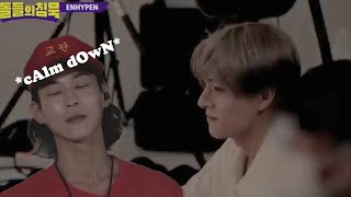 jake being chaotic at 'idol silence' *plss somebody save the captain*