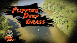 FLIPPING DEEP GRASS for Bass -ZONA SHOW DIRT Episode #37