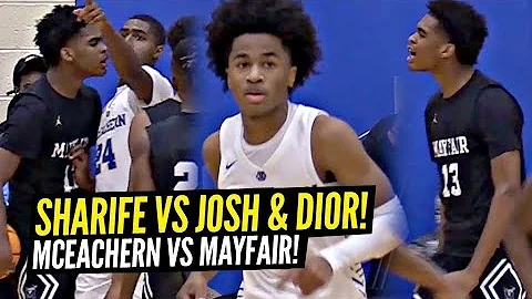 Sharife Cooper vs Josh Christopher GETS HEATED!!! ...
