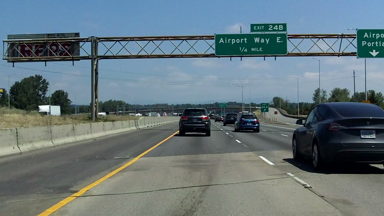 Portland Bypass Interstate 205 Exits 21 To 27 Northbound YouTube Portland Bypass Interstate 205 Exits 21 To 27 Northbound YouTube