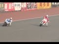船橋オートでロードレースvsモトクロス（青山周平、平塚雅樹デモ走行）
