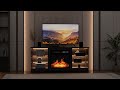 Turn Your Living Room Into a Luxury Lounge 🔥 Fireplace TV Stand Review