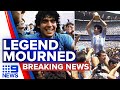 Football superstar Diego Maradona dies | 9 News Australia