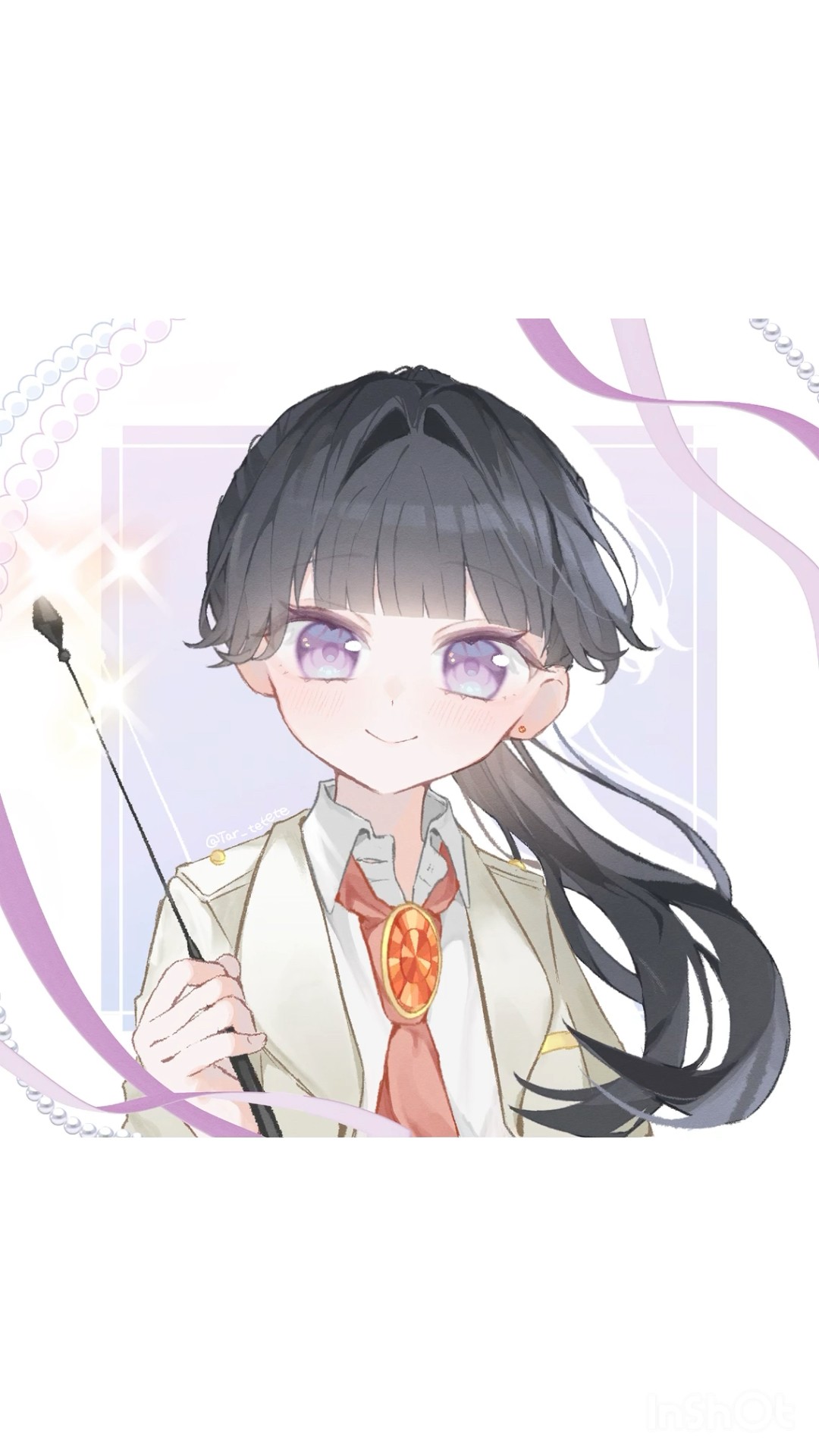 💜˖ ࣪⊹ ┊ #shorts #イラストメイキング #創作 #手描き