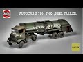 Usaff bomber resupply vehicles  autocar u7144t 4x4 f1 fuel trailer model kit  airfix  172