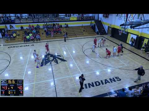 Osceola High School vs Hume High School Boys' Varsity Basketball