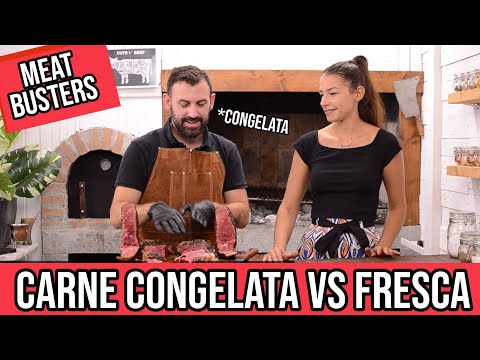 Vale la pena congelare la carne? Carne fresca vs Carne congelata.