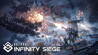 #2 Outpost: Infinity Siege Защита точки, лутинг, улучшение турелей и арты.