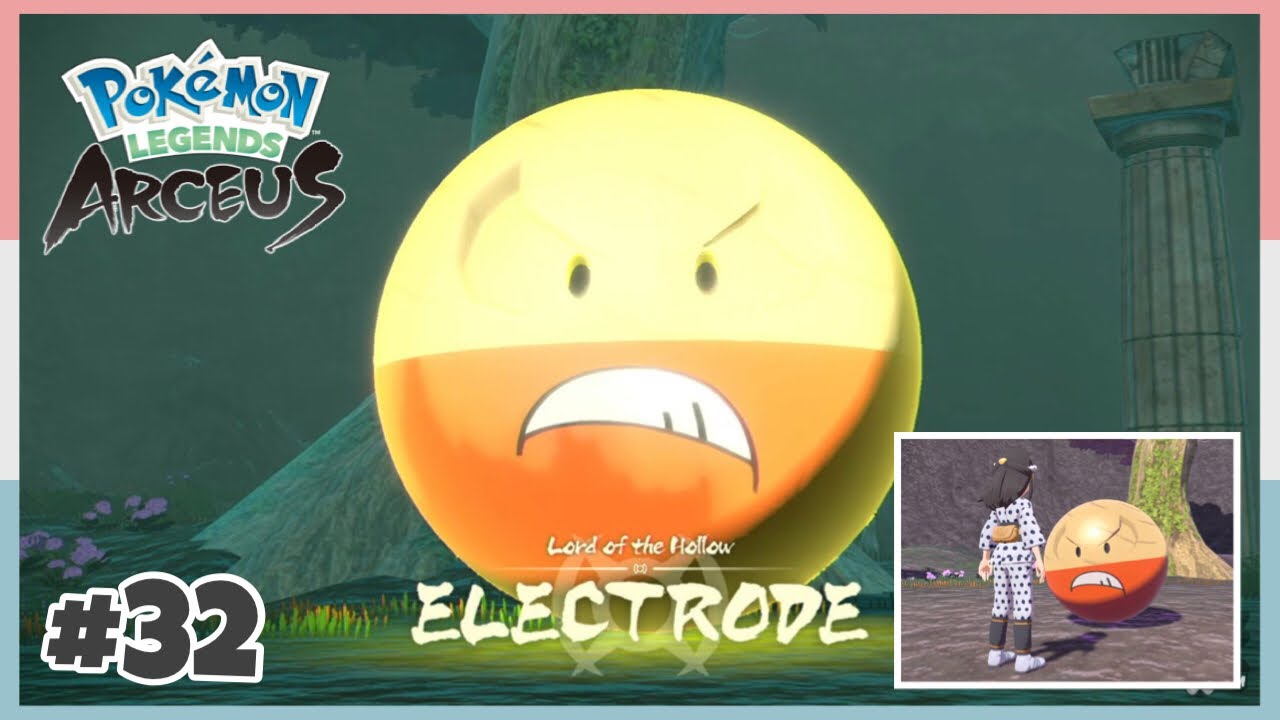Fourth Noble Boss Battle Electrode In Pokemon Legends Arceus 32 *No