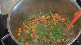 " Black Eye Beans Fijian Indian Recipe " Bajias Cooking