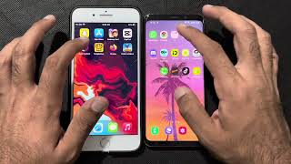 IPHONE 8 PLUS VS GALAXY S9 2024  - SPEED TEST (4K)