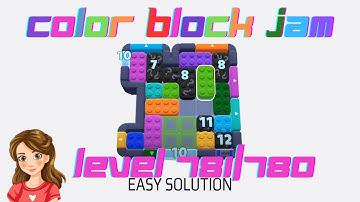 Color Block Jam Level 781 (780) Easy Game Solution Walkthrough