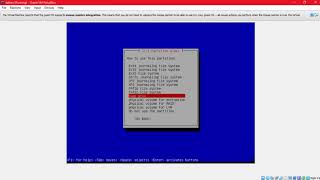 cara install debian 8 dengan tampilan CLI