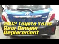 Toyota Yaris Rear Bumper Price Toyota Yaris Rear Bumper Price