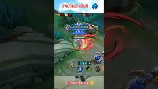 "perfect shot 😎"#xavier #mlbbshorts #mobilelegend #moba