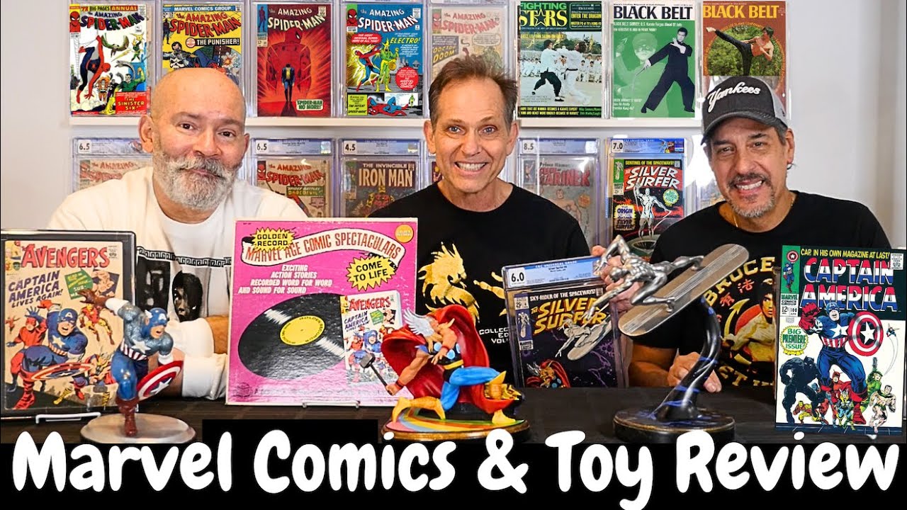 Rare MARVEL SILVER AGE Comics & Statues! Collectibles Review!