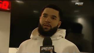 Fred Vanvleet PostGame Interview | Houston Rockets vs Sacramento Kings