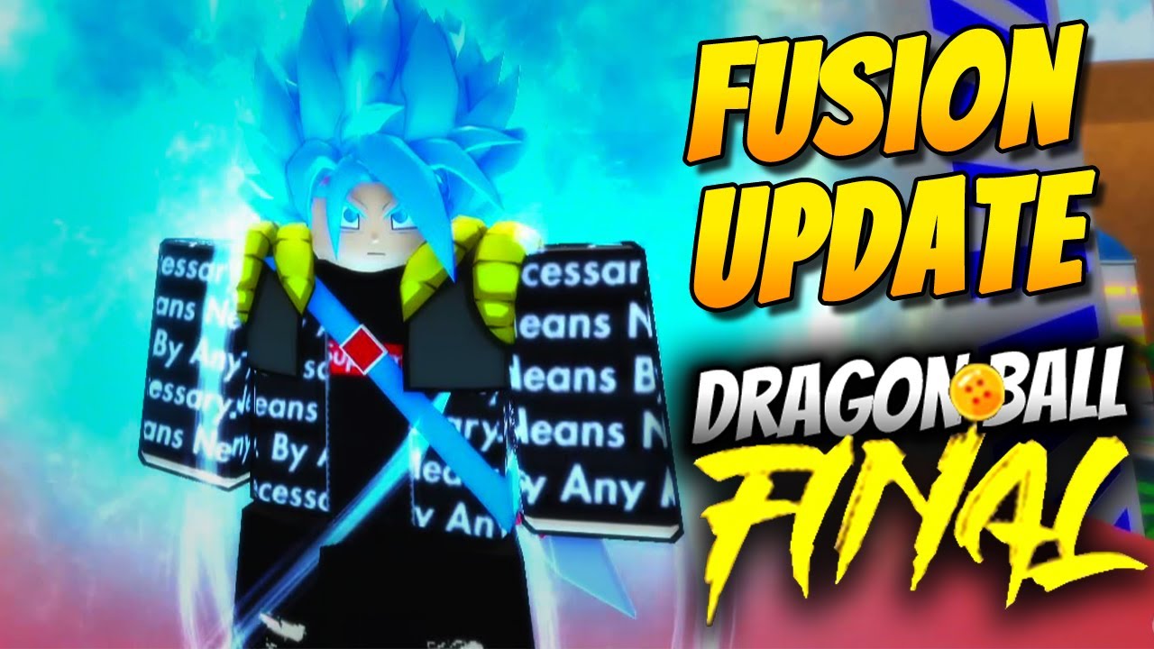 New Drip Fusion Update Dragon Ball Final Remastered Roblox Youtube - roblox dragon ball god of desturtion pants