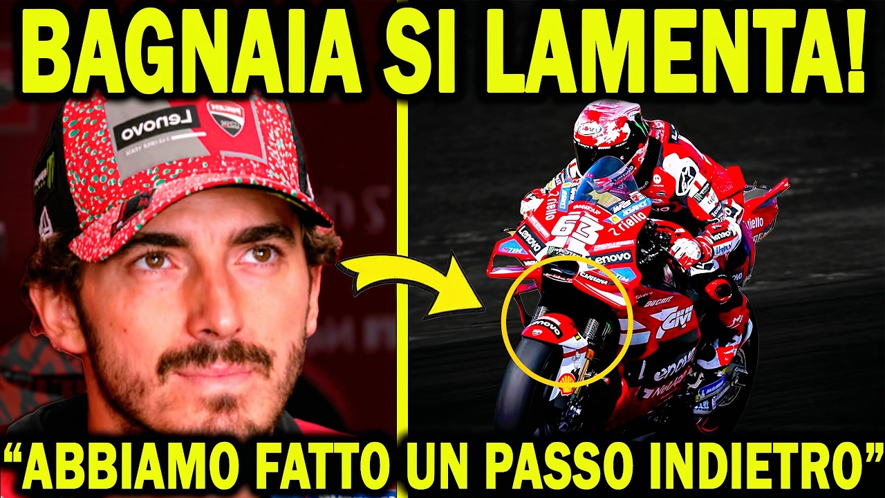 CLAMOROSO! Bagnaia BOCCIA la GP26 