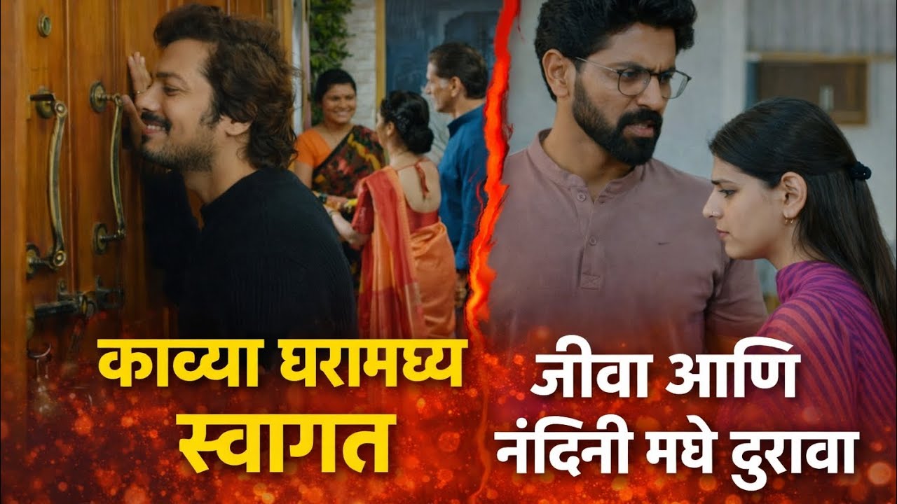 काव्याचं घरात स्वागत… पण जीवा–नंदिनीमध्ये दुरावा! | Lagna Nantar Hoilach Prem