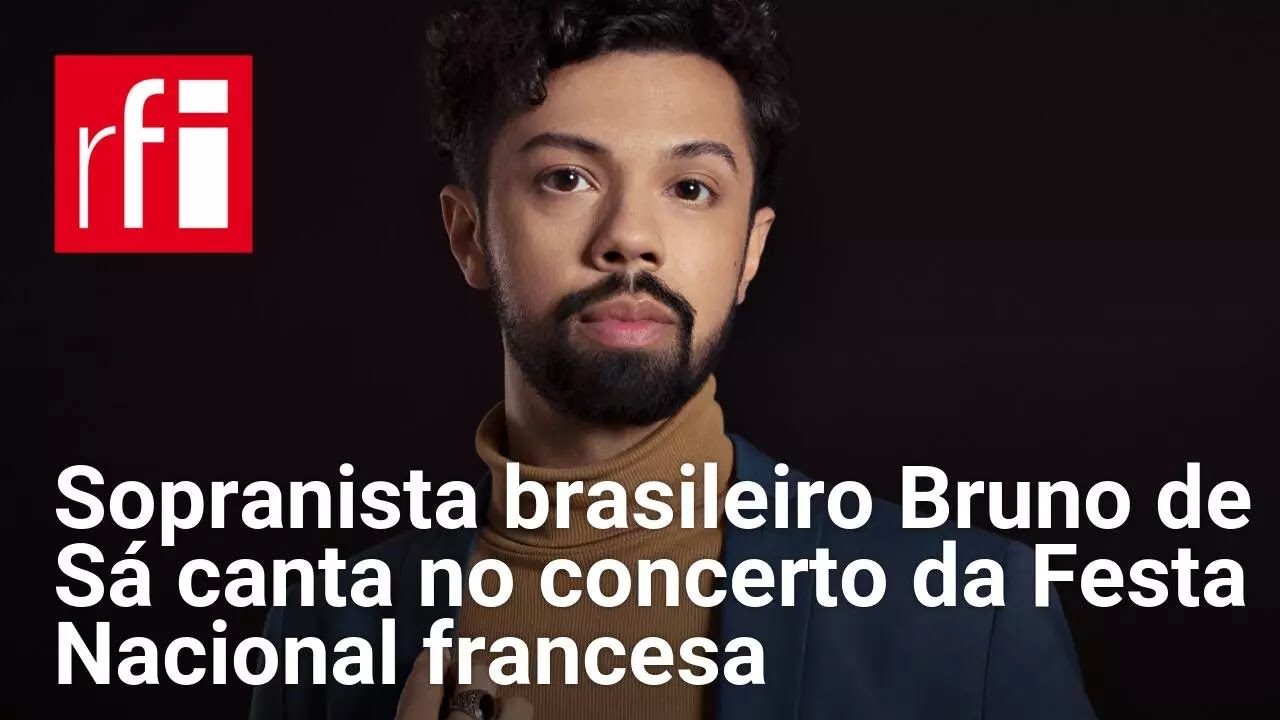 Sopranista brasileiro canta em concerto do 14 de julho, um dos mais importantes da França • RFI