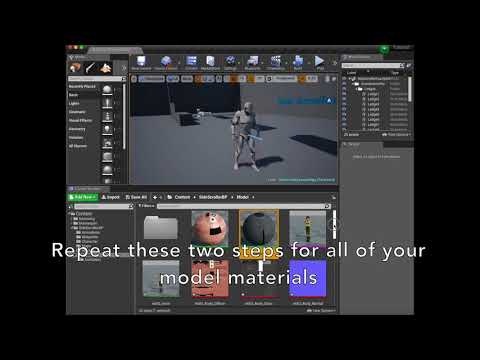 Importing a Mixamo Character into Unreal's 3D Side Scroller (207 Tutorial #1)