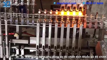 Máy chiết dịch hàn ống tiêm chuẩn GMP 2019 | Đức Phát