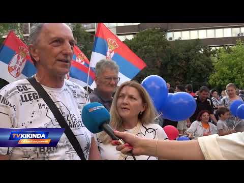 Protest Građani Protiv Blokada U Kikindi