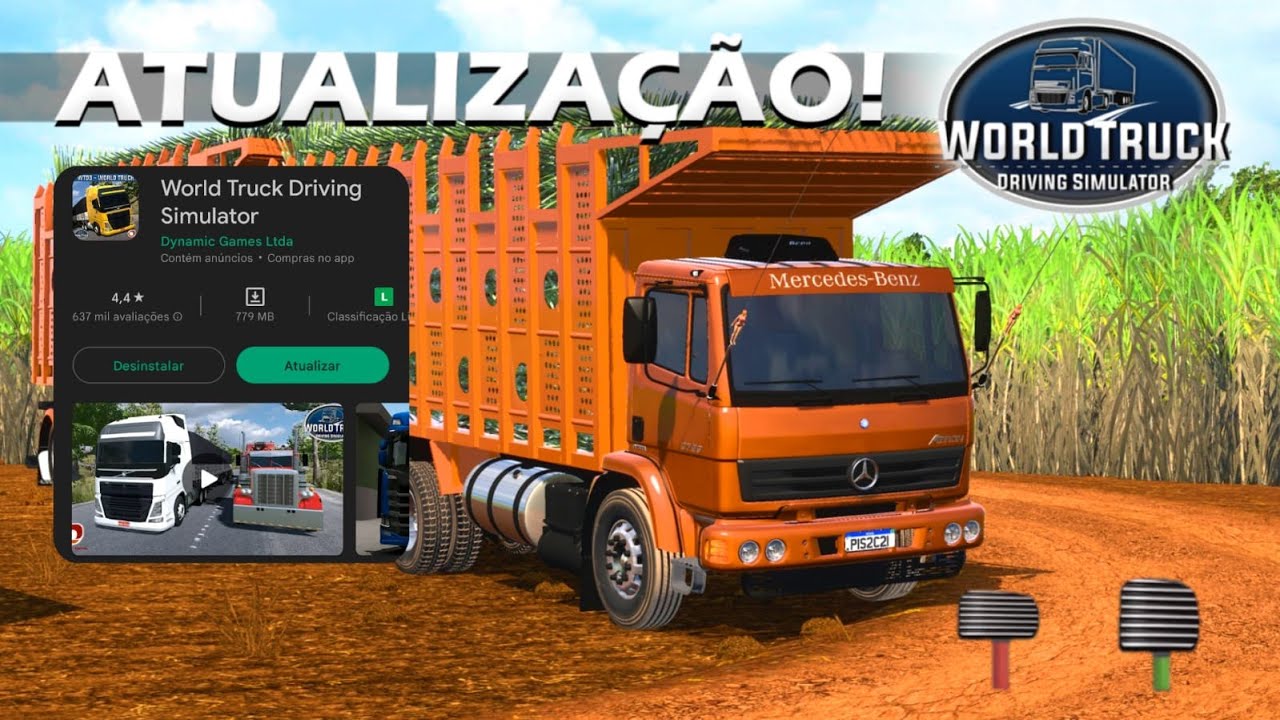 Instalando Pente na Turbina e Lameiro Caminhão World Truck Driving  Simulator! 