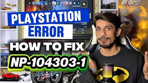 How To Fix PS5 Error Code NP-104303-1 There was a problem communicating with the Server 