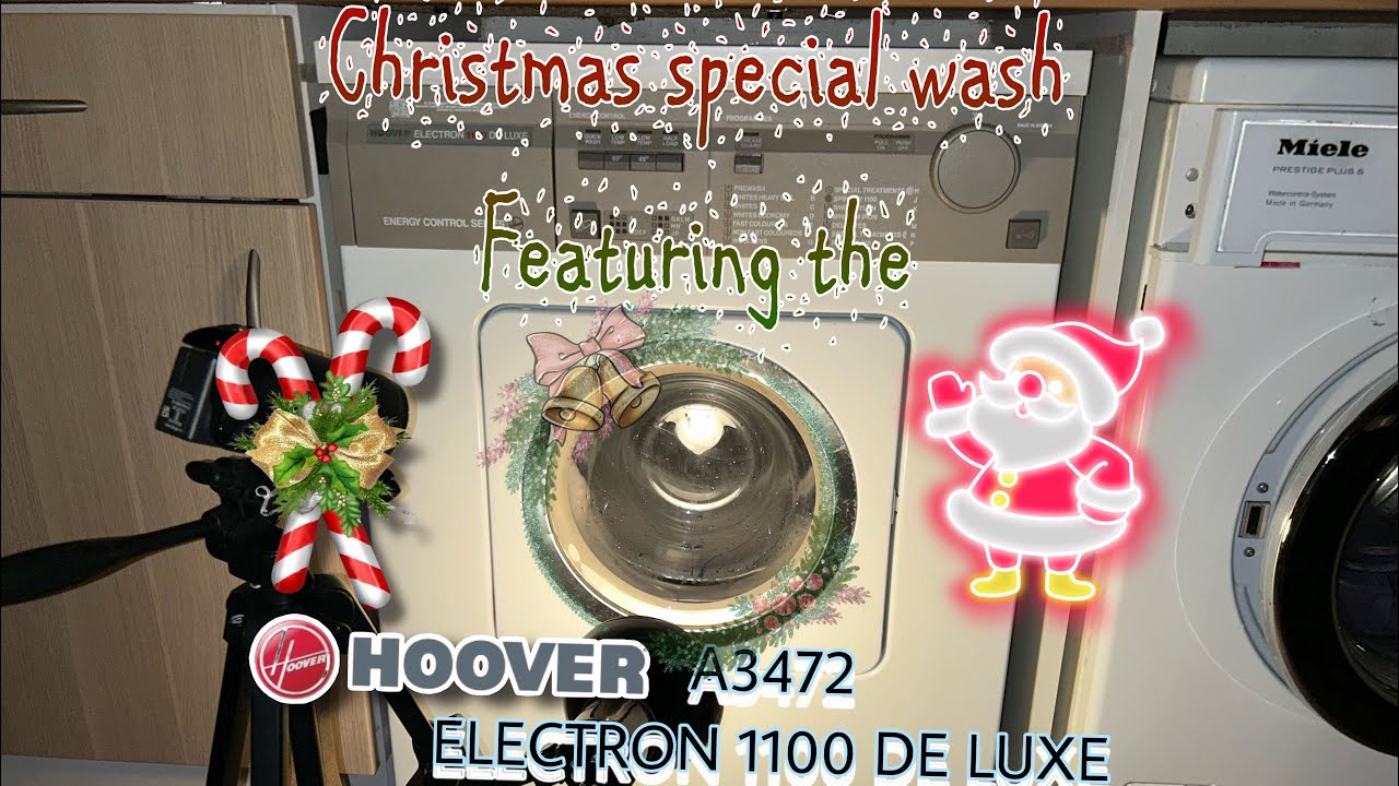 🎄Christmas Special Wash! ☃️ Starring. Hoover A3472 ELECTRON 1100 DE LUXE! 🎅🏼
