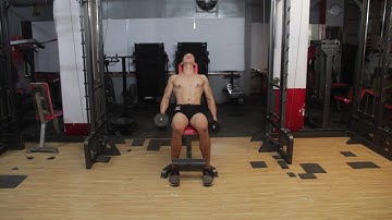 Incline Dumbbell Curl, Tutorial, Exercise Video, Workout, SEXioFIT