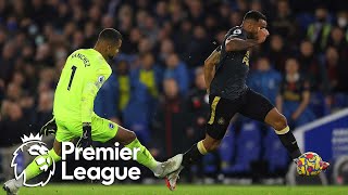 Robert Sanchez gets red card; Lewis Dunk fills in as goalkeeper | Premier League | NBC Sports