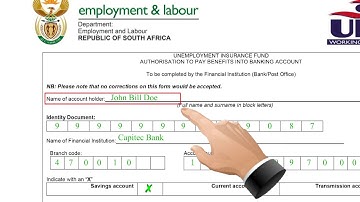 How to claim UIF Part 2 (2.8 Form Walkin/Online)