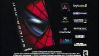 SpiderMan the Game Commercial Movie (2002) Spider-Man Xbox Ps2 Video Game