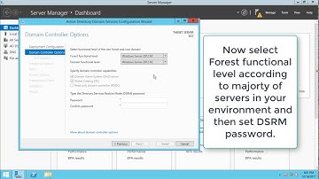 Installing and Configuring Active directory on windows server 2012 r2