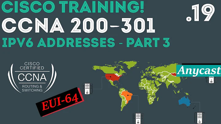 Cisco - CCNA Certification 200-301 - IPv6 EUI, Anycast and Static Routing .19