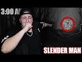 (SLENDER MAN SHOWED HIM SELF) DO NOT PLAY WITH SLENDER MAN AT 3:00 AM *THIS IS WHY* SAW SLENDER MAN!