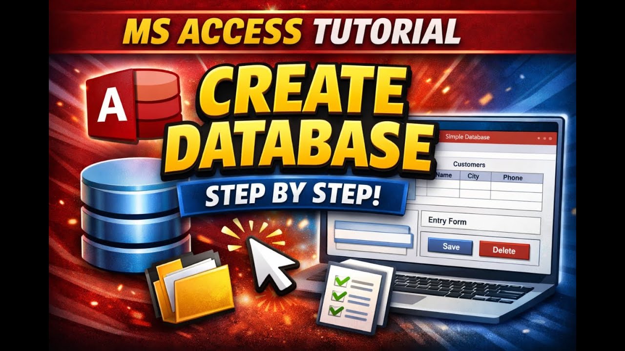 BASIC MS ACCESS FOR CLASS 8 - YouTube