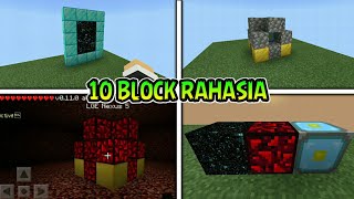 10 Rahasia Block Tersembunyi Yang Ada Di Mcpe | Block Nether Reactor Core - Ada Di Mcpe 1.12