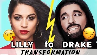 LILLY SINGH TO DRAKE Makeup Transformation | Kandee Johnson by Kandee Johnson 407,553 views 6 years ago 8 minutes, 45 seconds